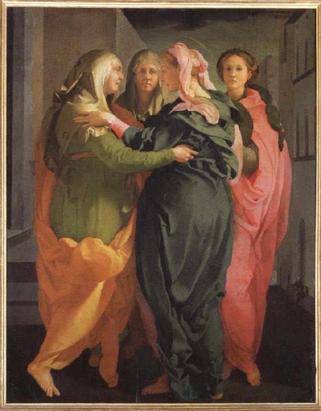 Pontormo, Jacopo Visitation France oil painting art